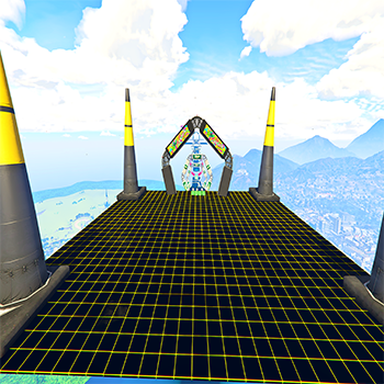 GTA 5 MC MEGA RAMP JUMP MAP